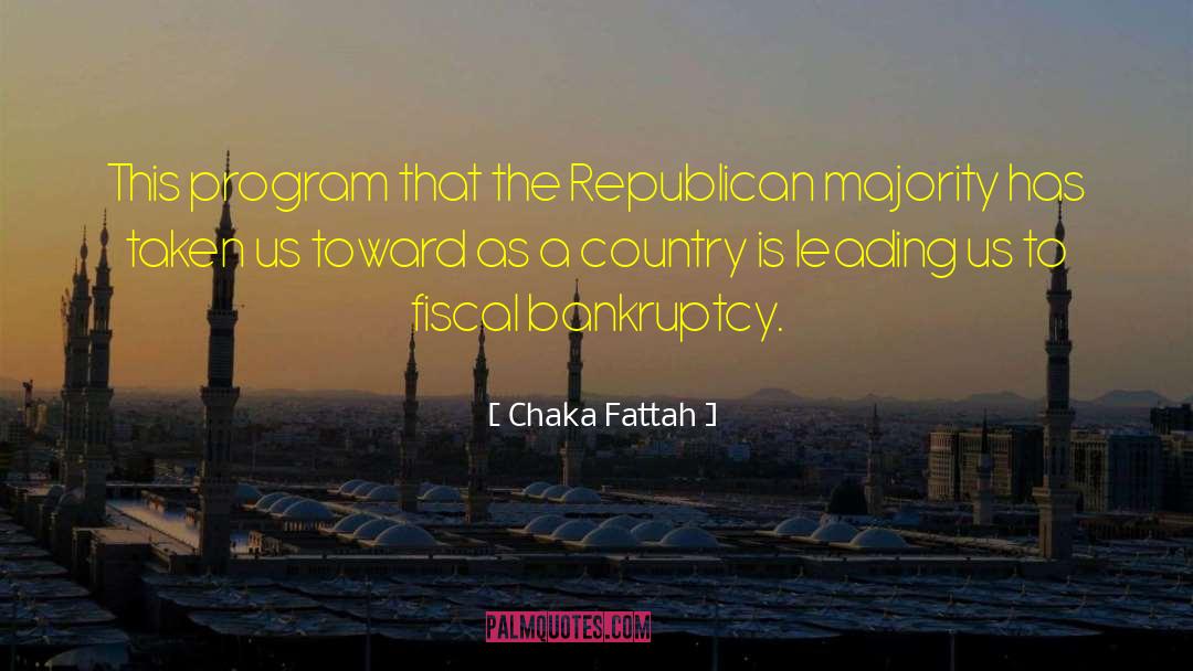 Bankruptcy quotes by Chaka Fattah
