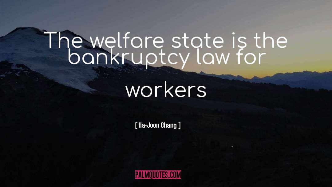Bankruptcy quotes by Ha-Joon Chang