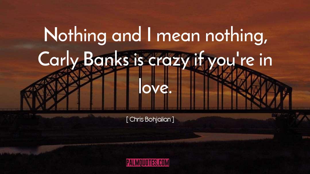 Banks quotes by Chris Bohjalian