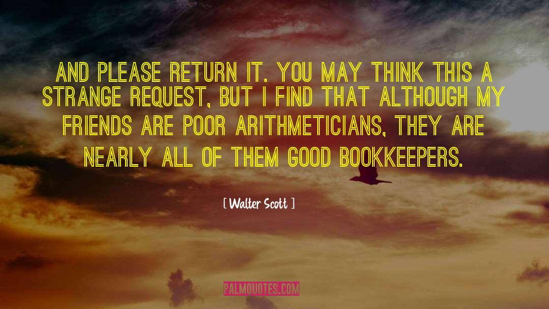 Banned Books quotes by Walter Scott