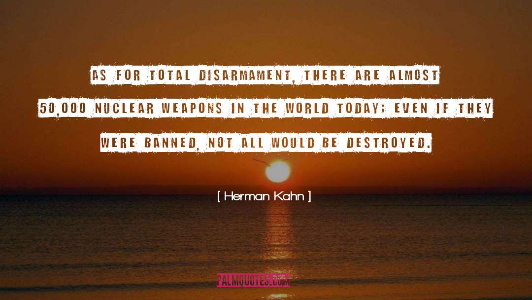 Banned quotes by Herman Kahn