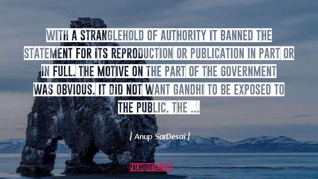 Banned quotes by Anup SarDesai