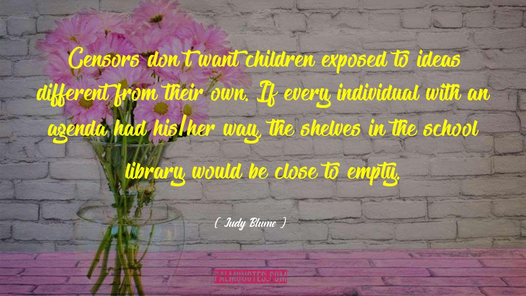 Banned quotes by Judy Blume