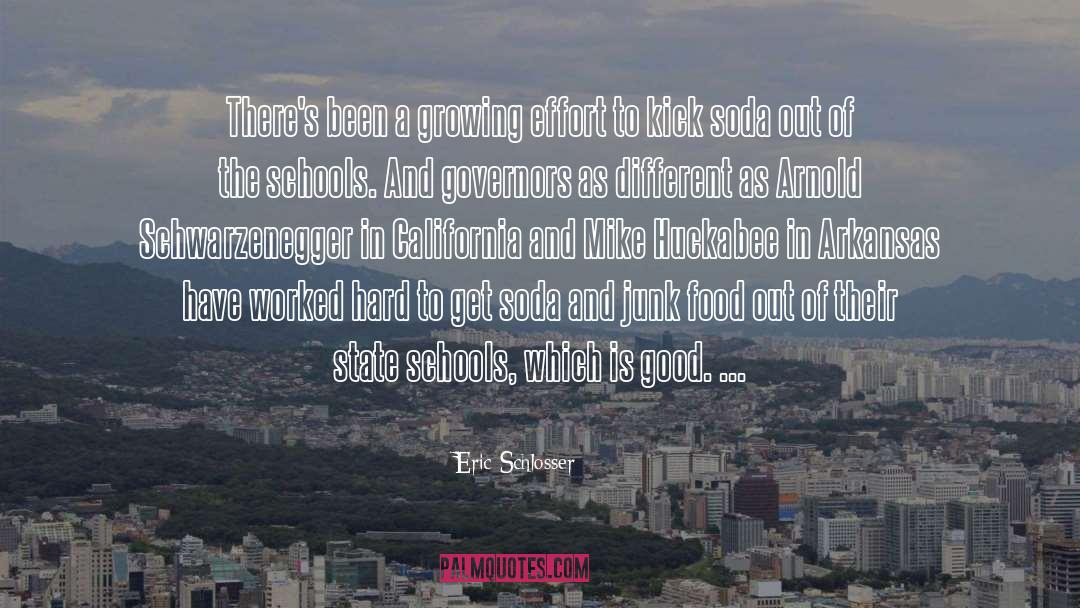 Banning Junk Food In Schools quotes by Eric Schlosser