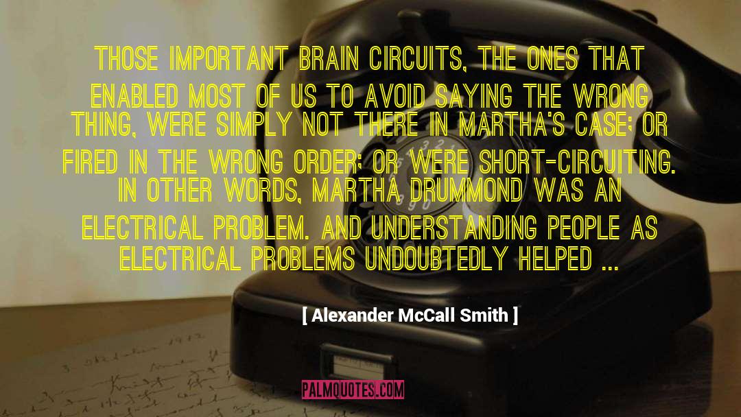 Bannor Electrical Chipping quotes by Alexander McCall Smith