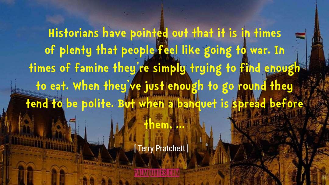 Banquet quotes by Terry Pratchett