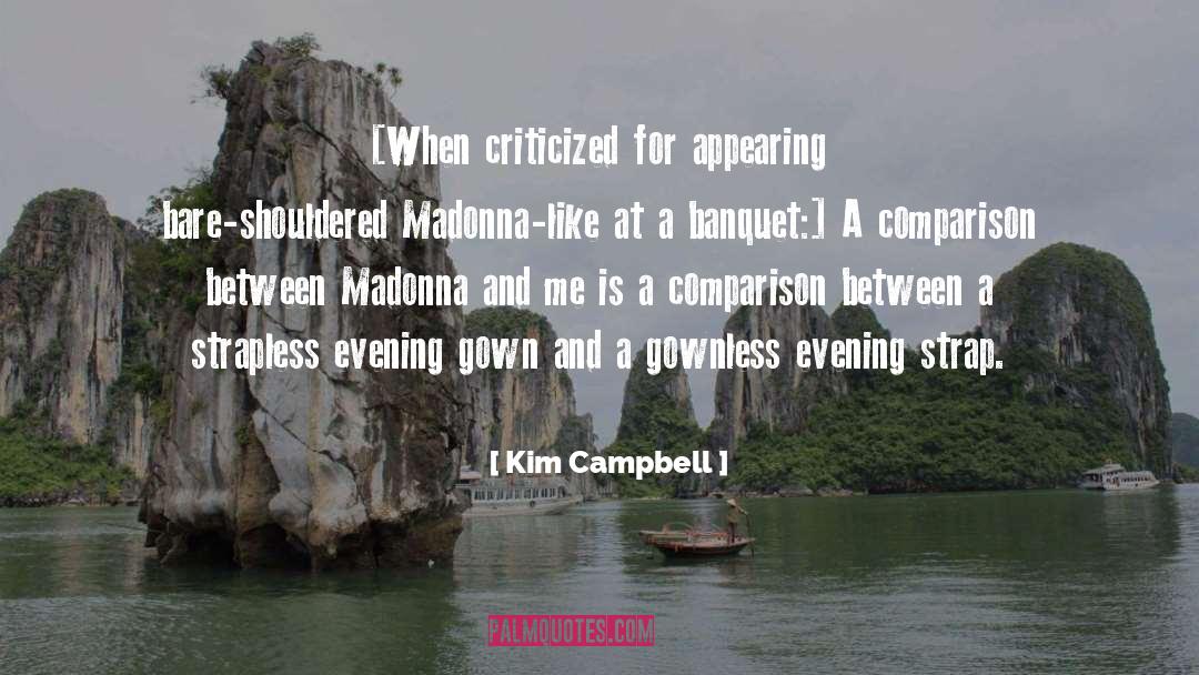 Banquets quotes by Kim Campbell