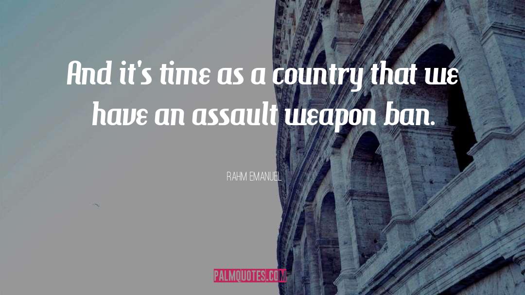 Bans quotes by Rahm Emanuel
