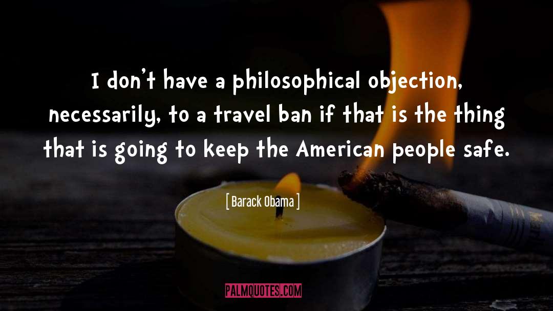 Bans quotes by Barack Obama