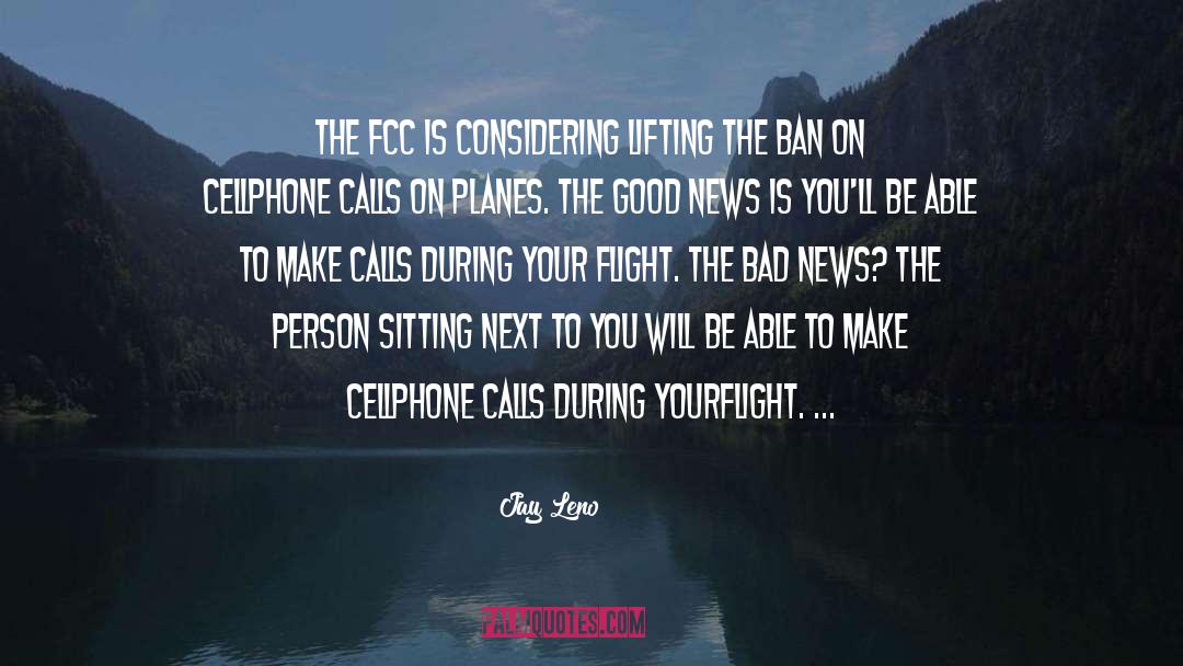 Bans quotes by Jay Leno