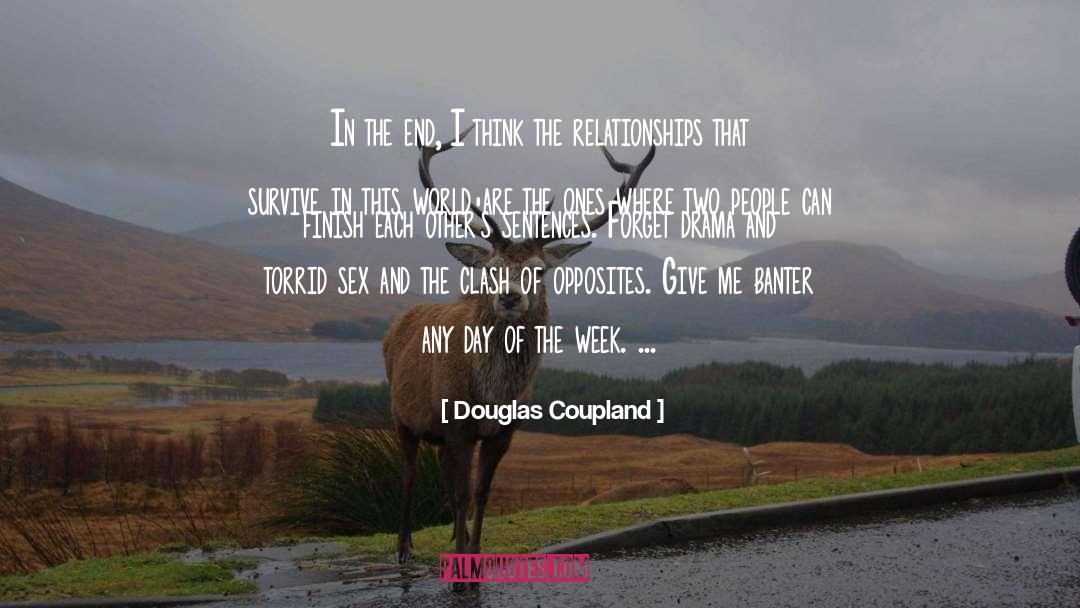 Banter quotes by Douglas Coupland