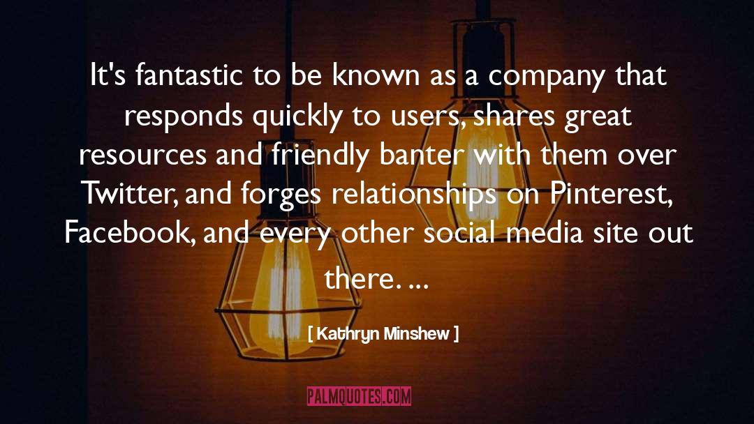 Banter quotes by Kathryn Minshew