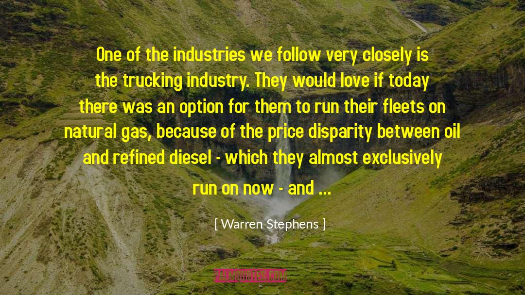 Banwait Trucking quotes by Warren Stephens