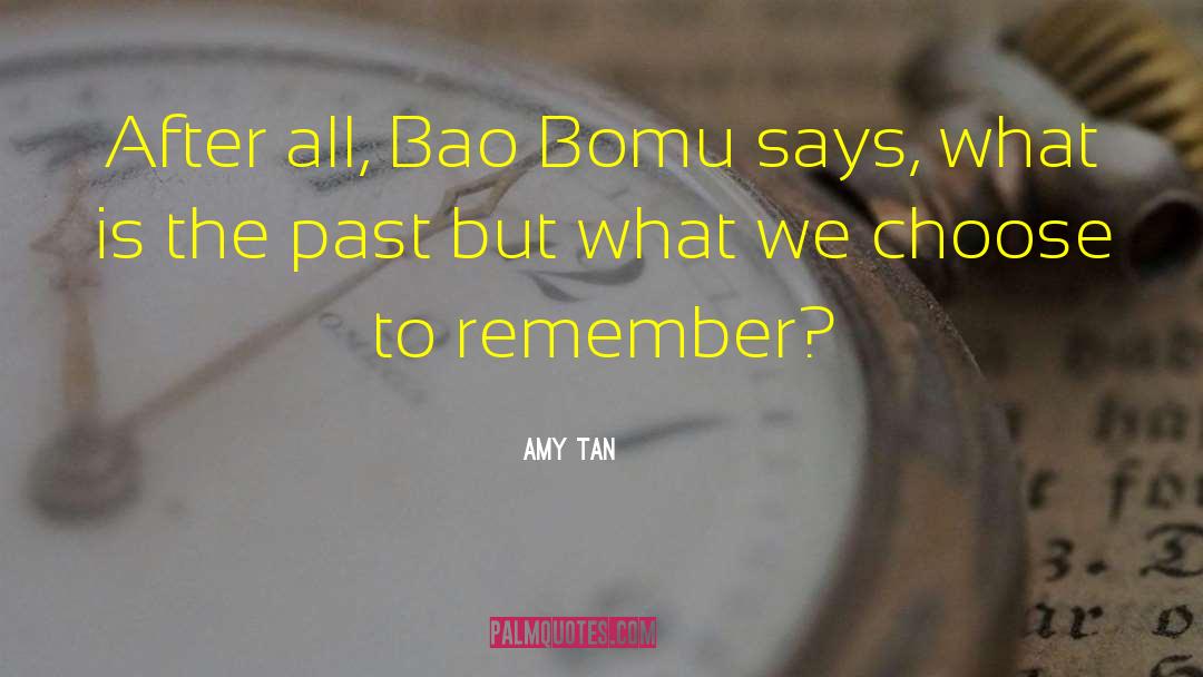 Bao quotes by Amy Tan