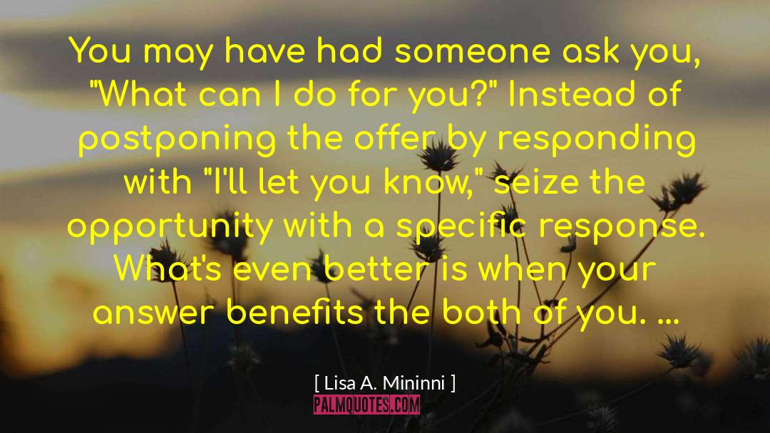 Baptism Advice quotes by Lisa A. Mininni