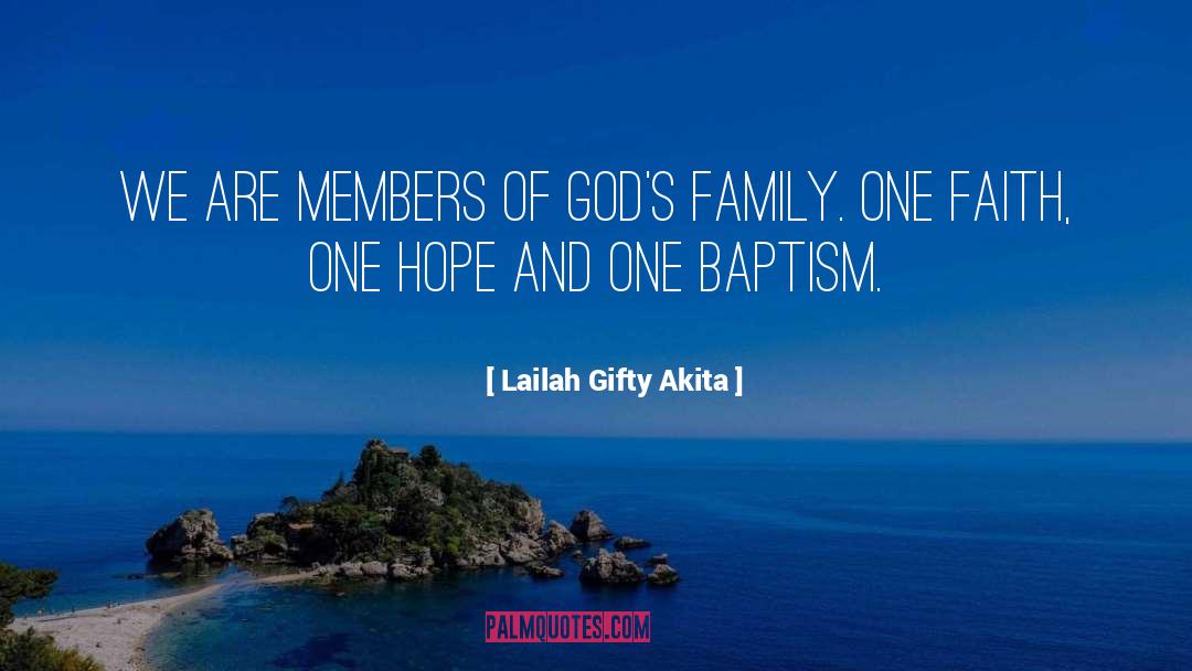 Baptism quotes by Lailah Gifty Akita