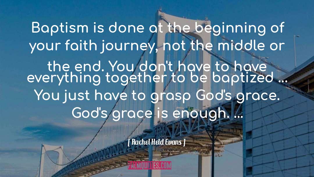 Baptism quotes by Rachel Held Evans