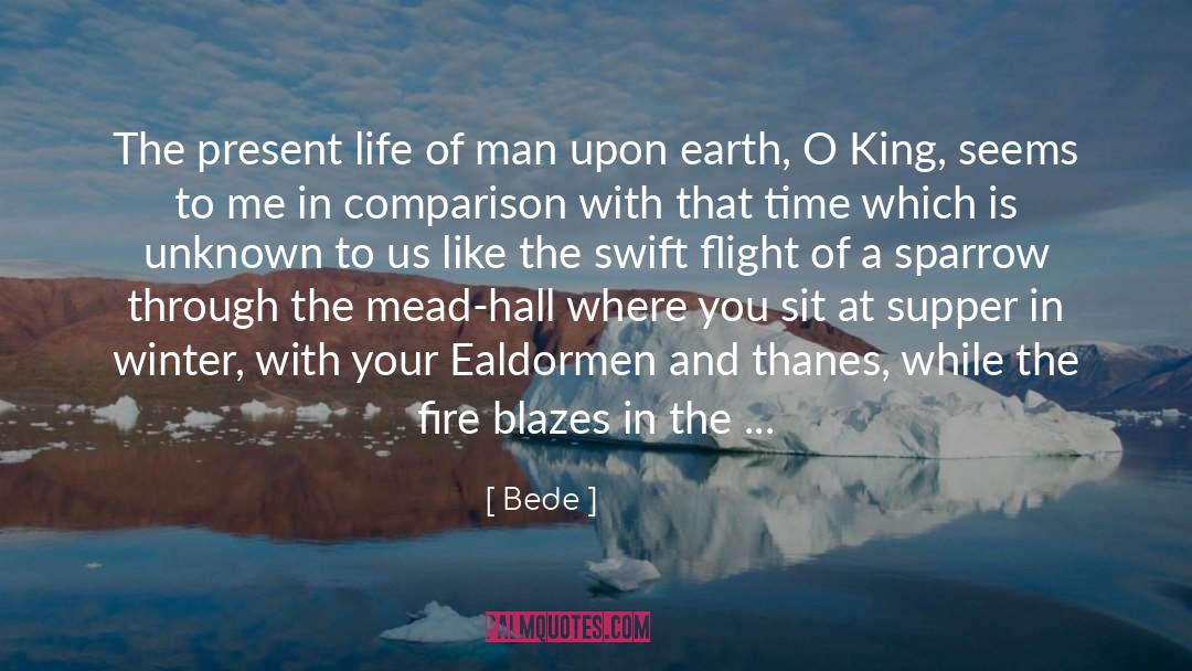 Baptism Through Fire quotes by Bede