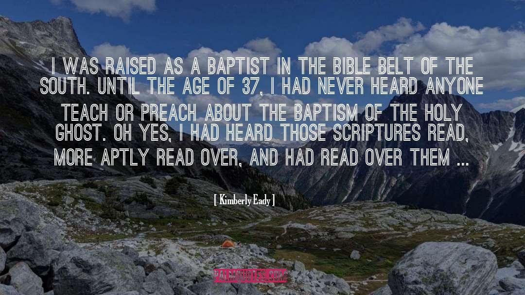 Baptist quotes by Kimberly Eady