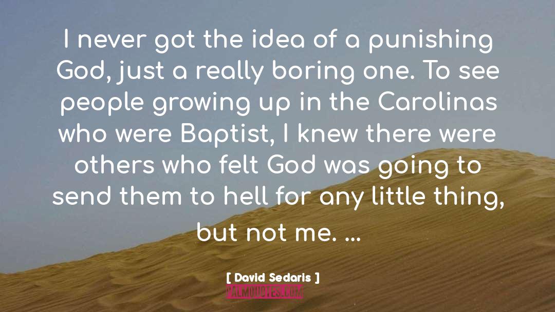 Baptists quotes by David Sedaris