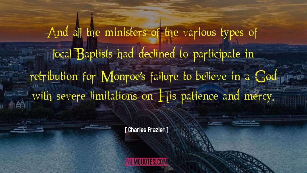 Baptists quotes by Charles Frazier