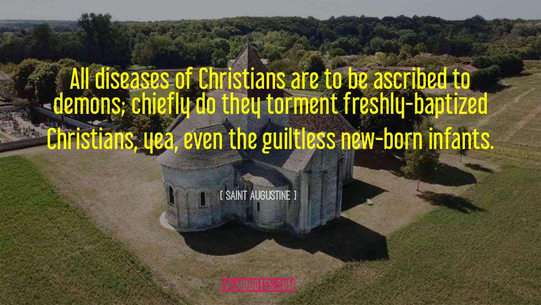 Baptized In quotes by Saint Augustine