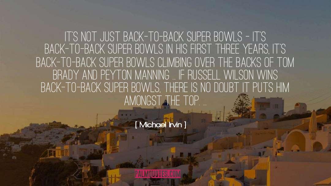 Baptizer Super quotes by Michael Irvin