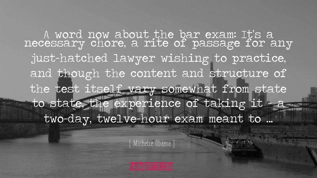Bar Exam quotes by Michelle Obama