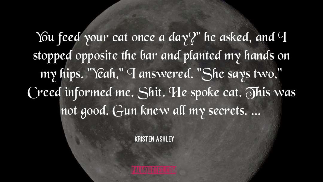 Bar Mitzvah quotes by Kristen Ashley
