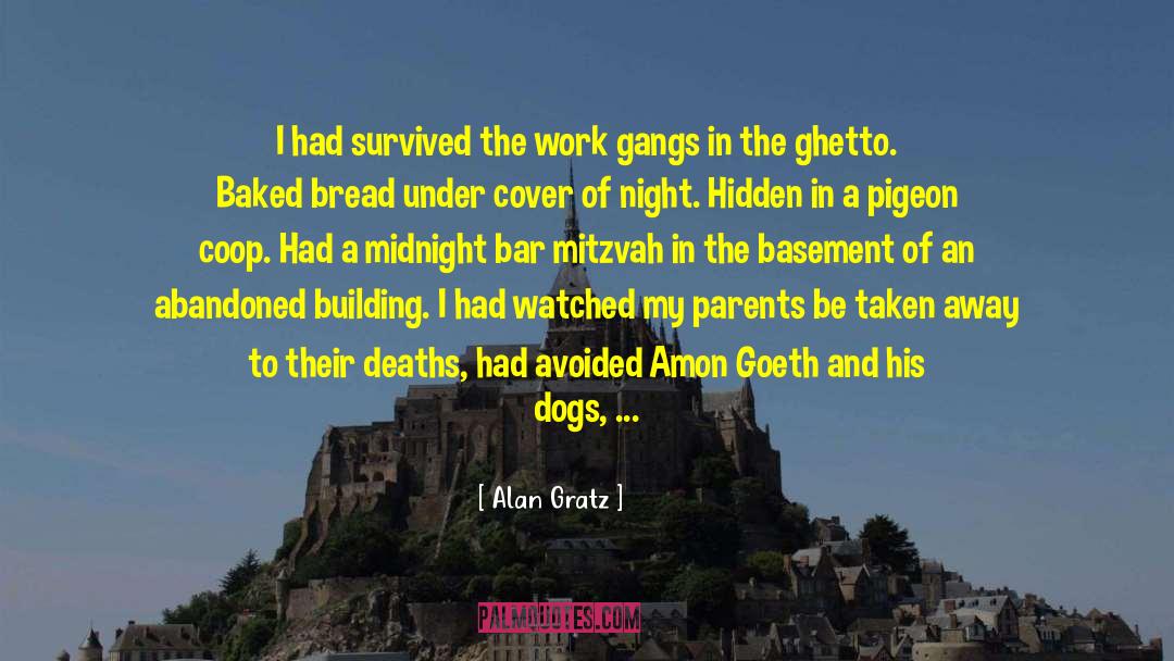 Bar Mitzvah quotes by Alan Gratz