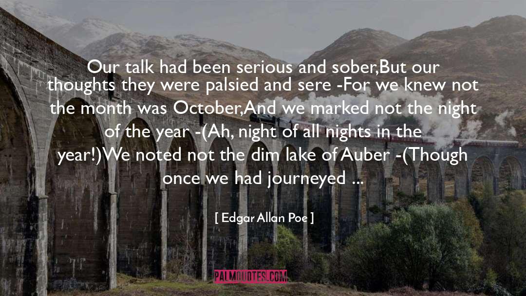 Bar Nights quotes by Edgar Allan Poe