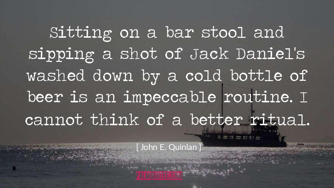 Bar Stool quotes by John E. Quinlan