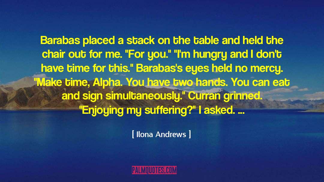 Barabas quotes by Ilona Andrews