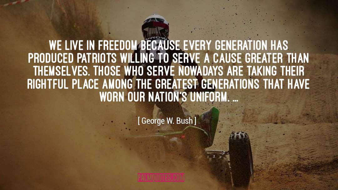 Barbara Bush quotes by George W. Bush