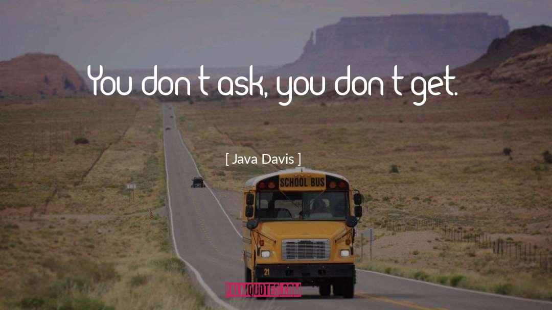 Barbara Davis quotes by Java Davis