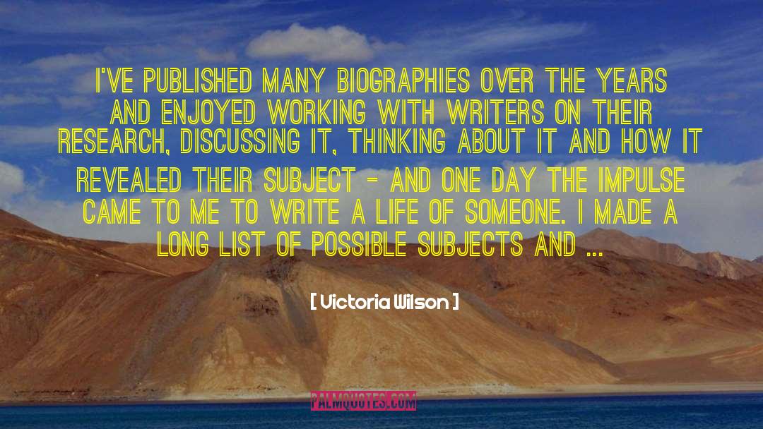 Barbara Elsborg quotes by Victoria Wilson