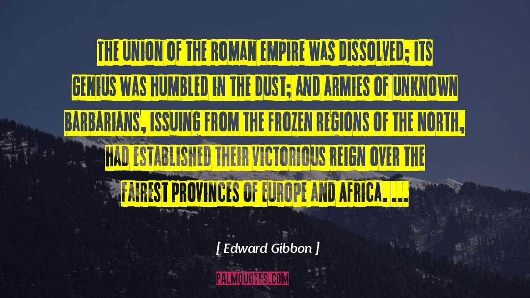 Barbarians Latin quotes by Edward Gibbon