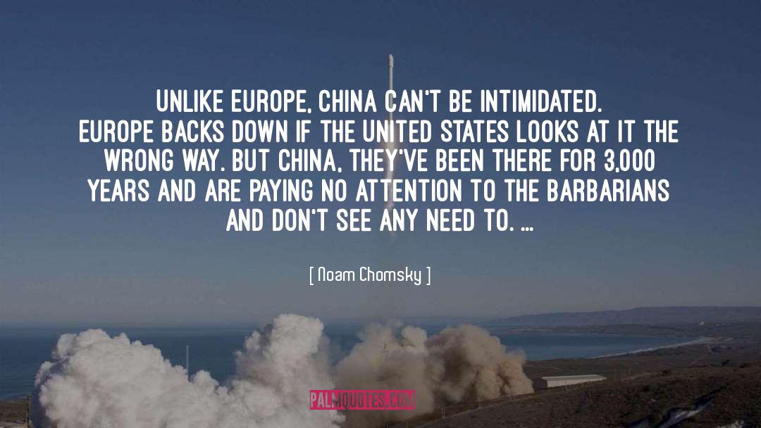 Barbarians quotes by Noam Chomsky
