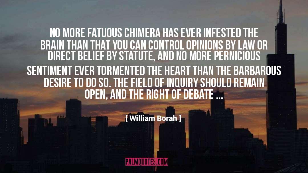 Barbarous quotes by William Borah