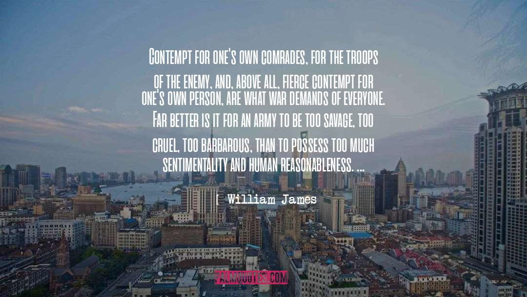 Barbarous quotes by William James