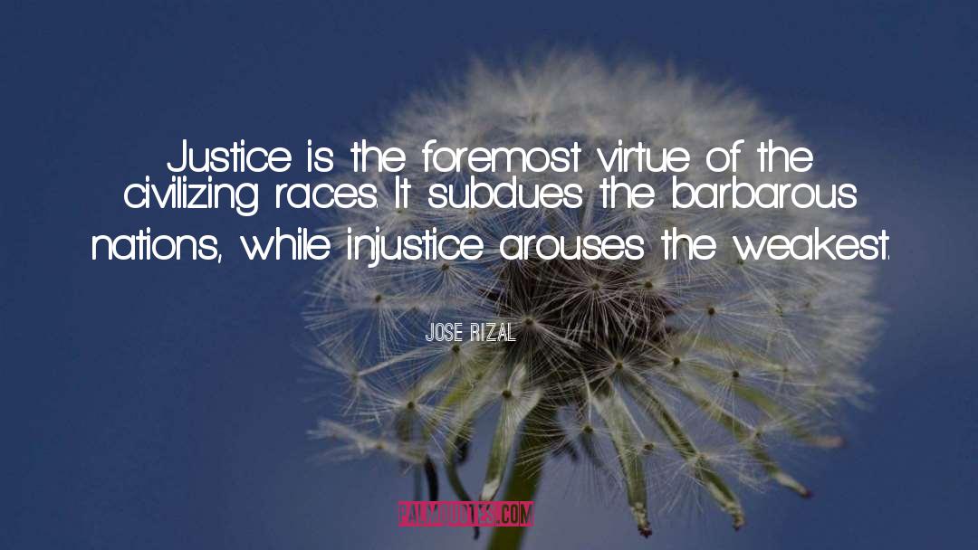 Barbarous quotes by Jose Rizal