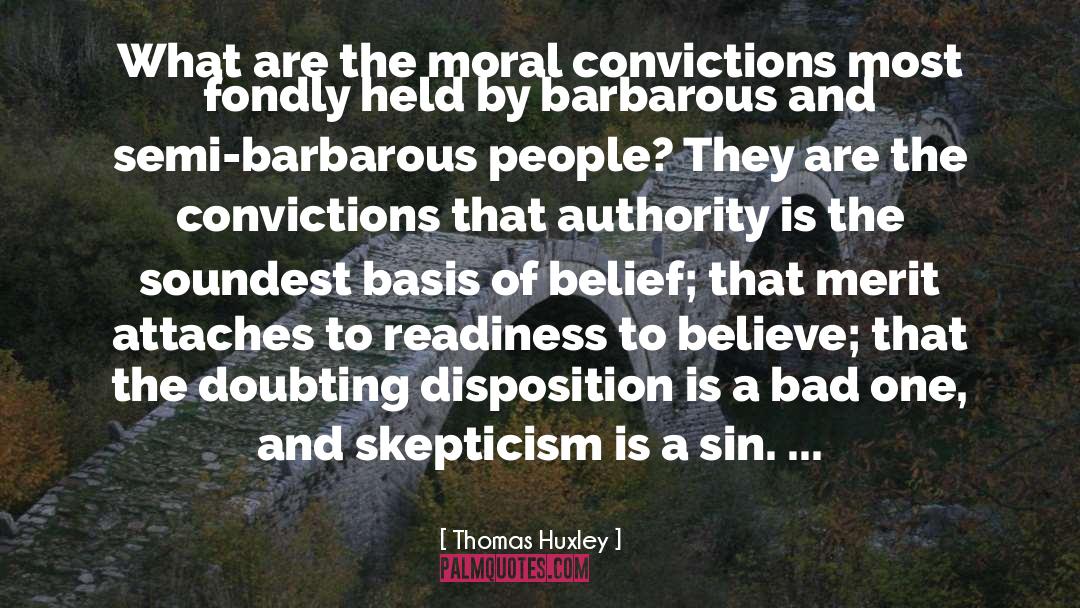 Barbarous quotes by Thomas Huxley