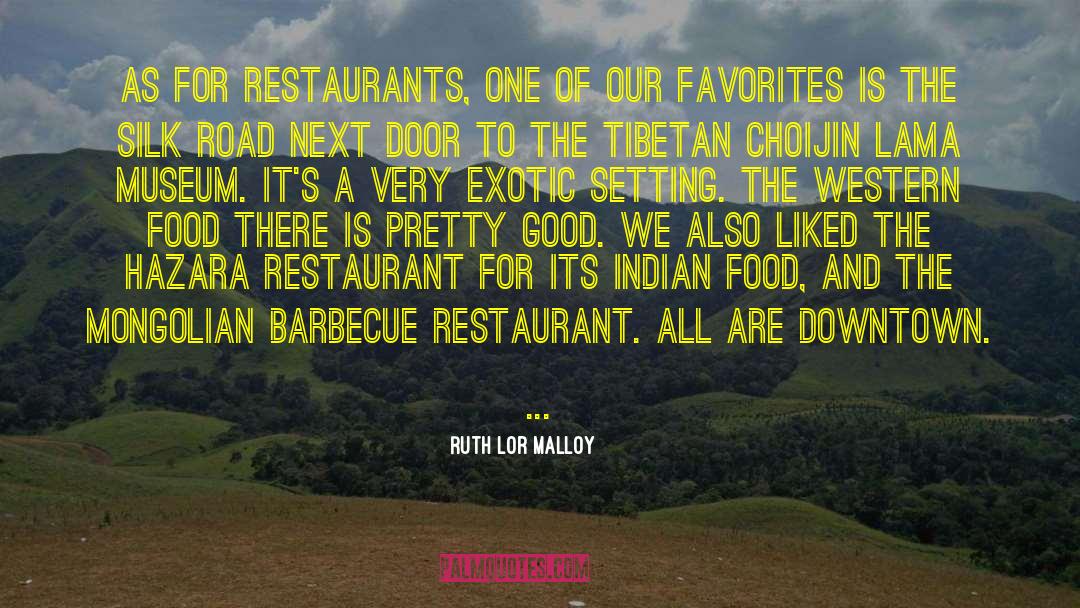 Barbecue quotes by Ruth Lor Malloy