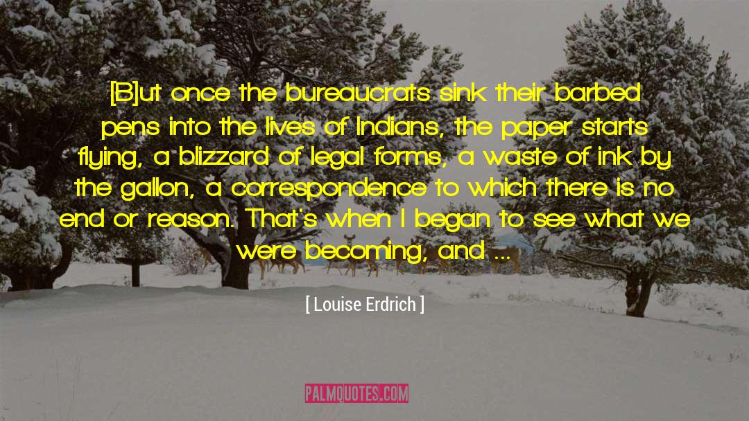 Barbed quotes by Louise Erdrich