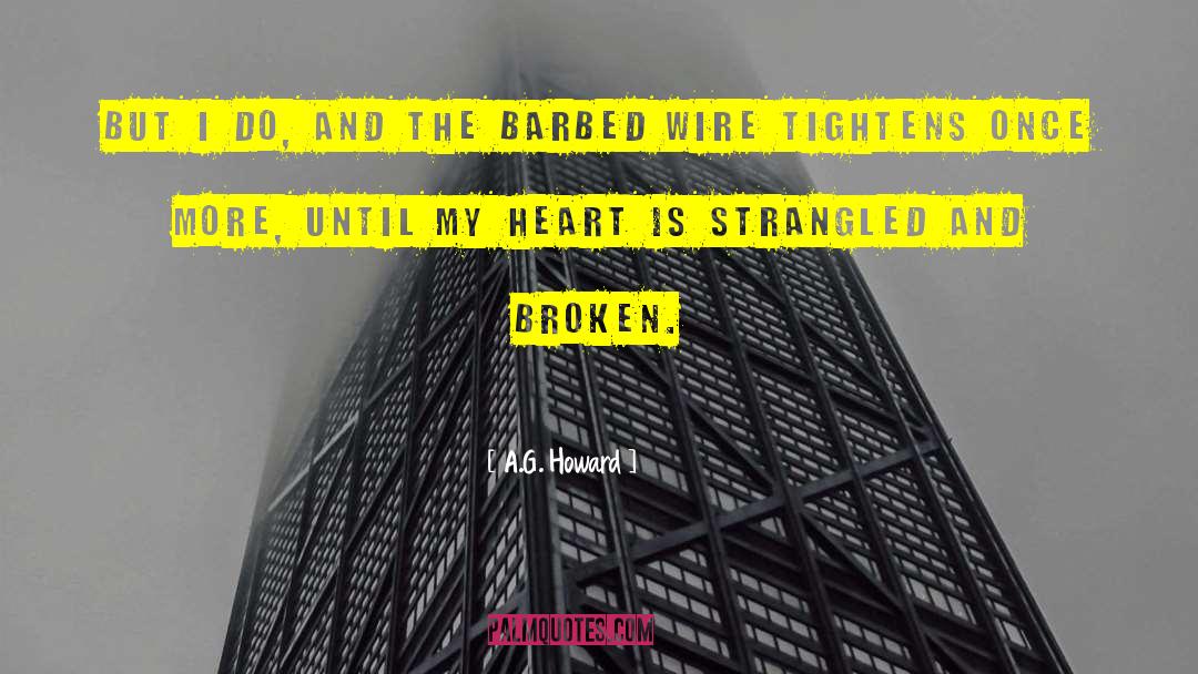 Barbed quotes by A.G. Howard