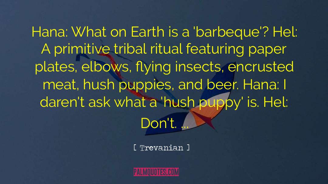 Barbeque quotes by Trevanian