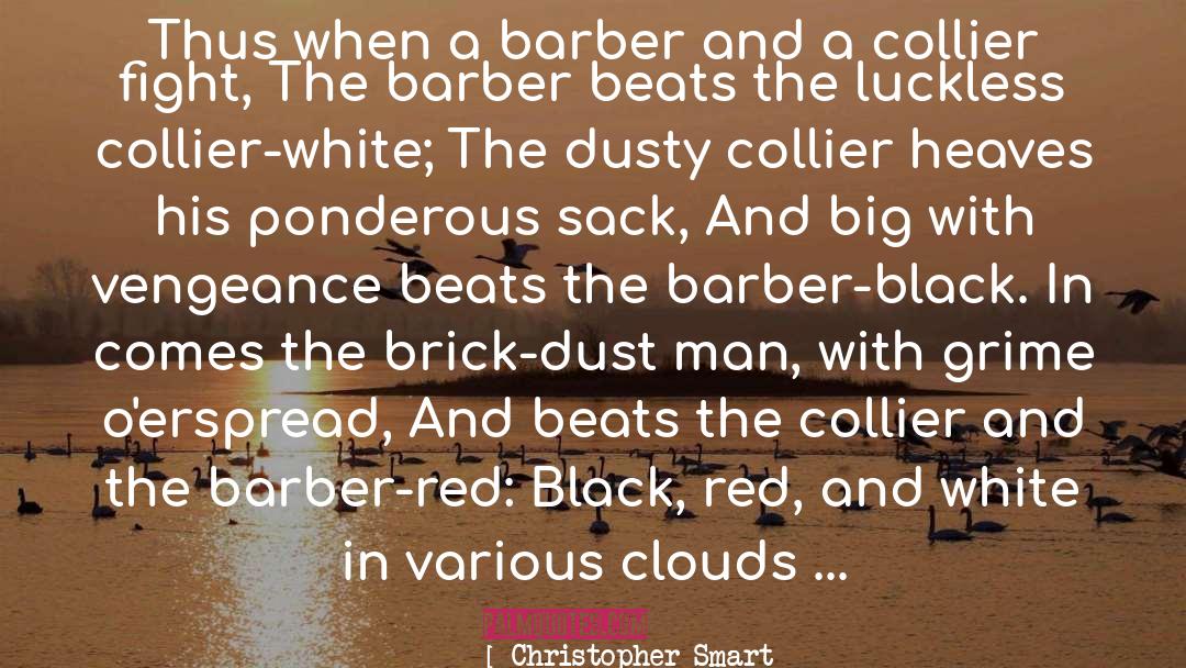 Barbers quotes by Christopher Smart