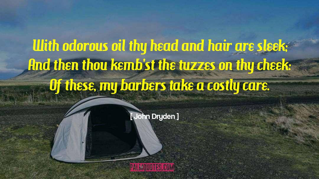 Barbers quotes by John Dryden