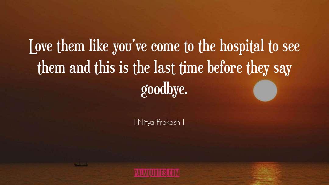 Barberton Hospital quotes by Nitya Prakash