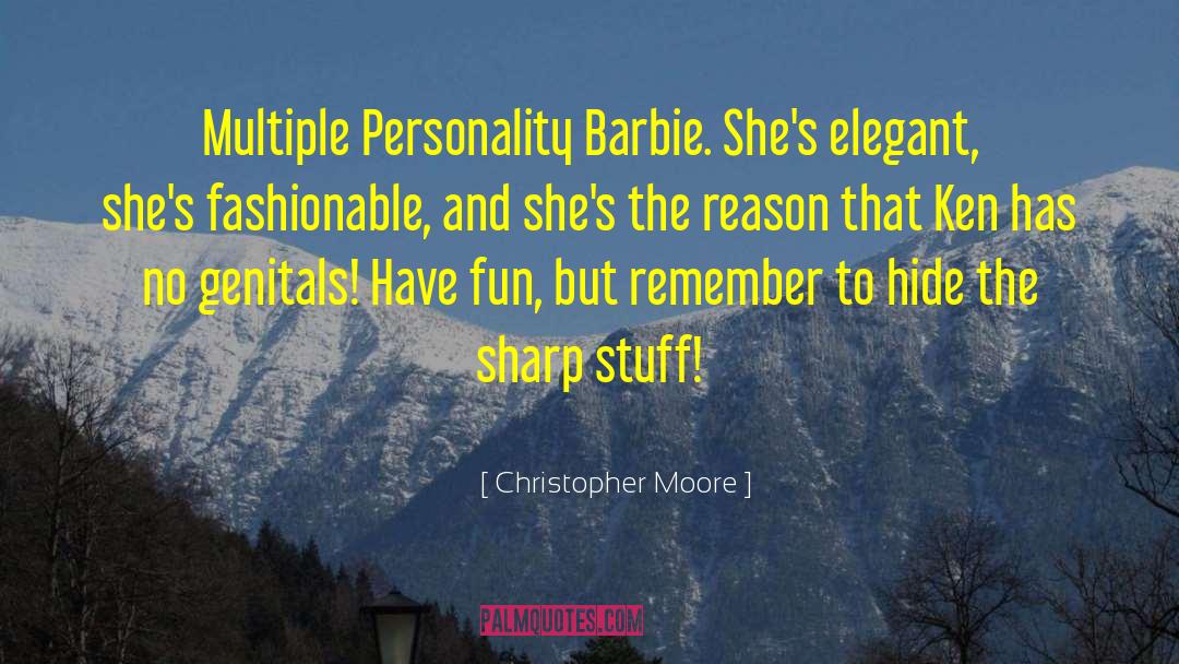 Barbie quotes by Christopher Moore